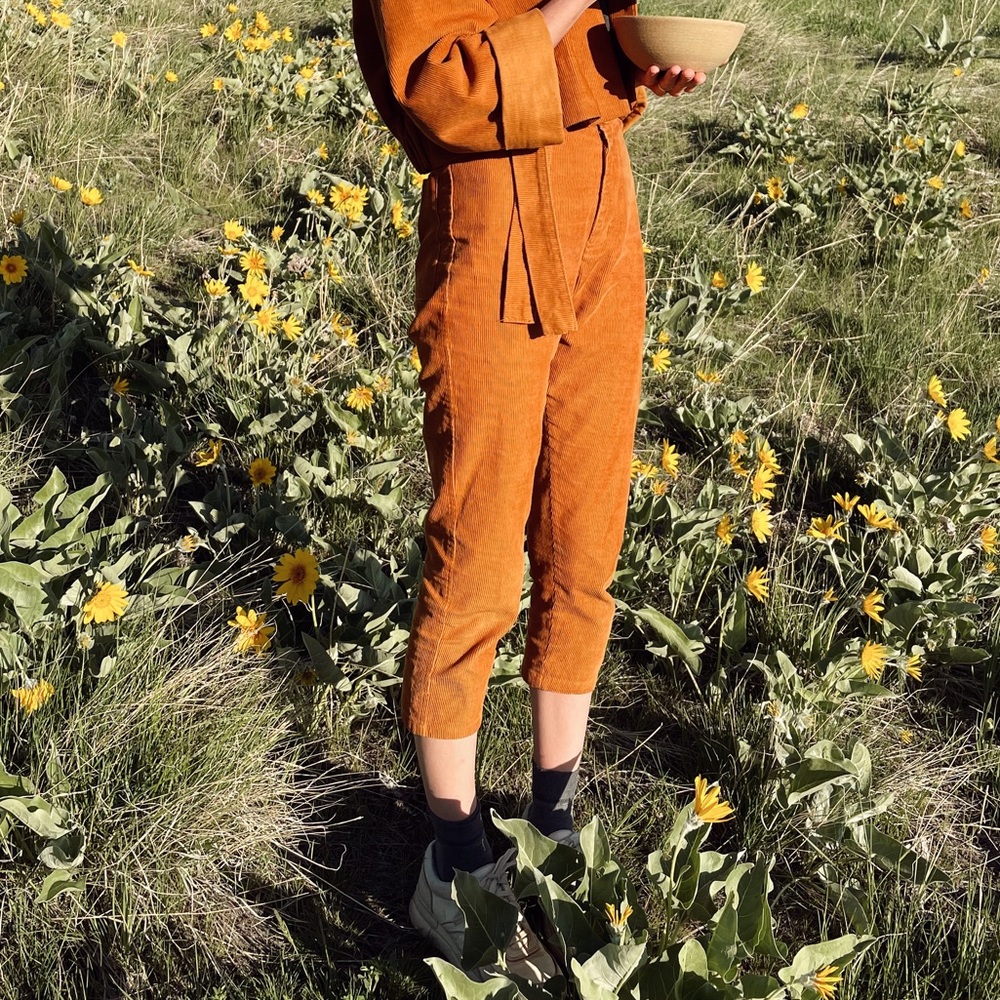CHAD orange corduroy pants